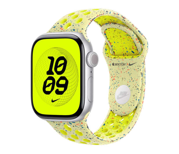 Apple Pasek sportowy Nike 42 mm S/M promienny zielonożółty - 1362564 - zdjęcie 2